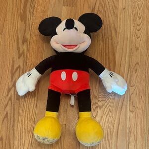 Build-A-Bear Mickey Mouse Plush - Black, Red, Yellow